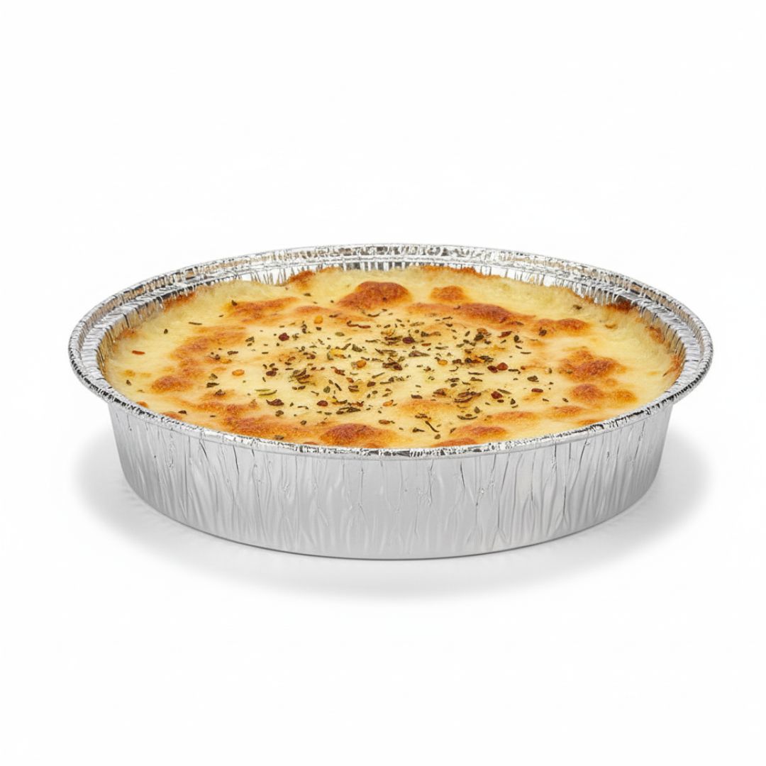 PLATO ALUMINIO DESCARTABLE 12CM *25UNID