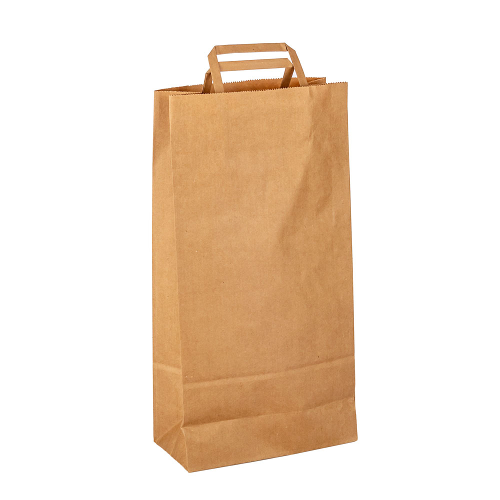 BOLSA BOUTIQUE PAPEL KRAFT 22*10*42CM *UNID