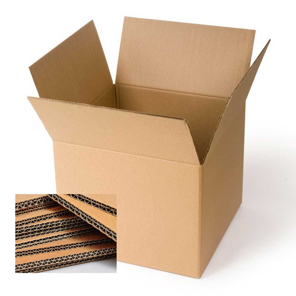 CAJA CARTON CORRUGADO.(DOBLE TRIPLE) 40*30*30CM *UNID