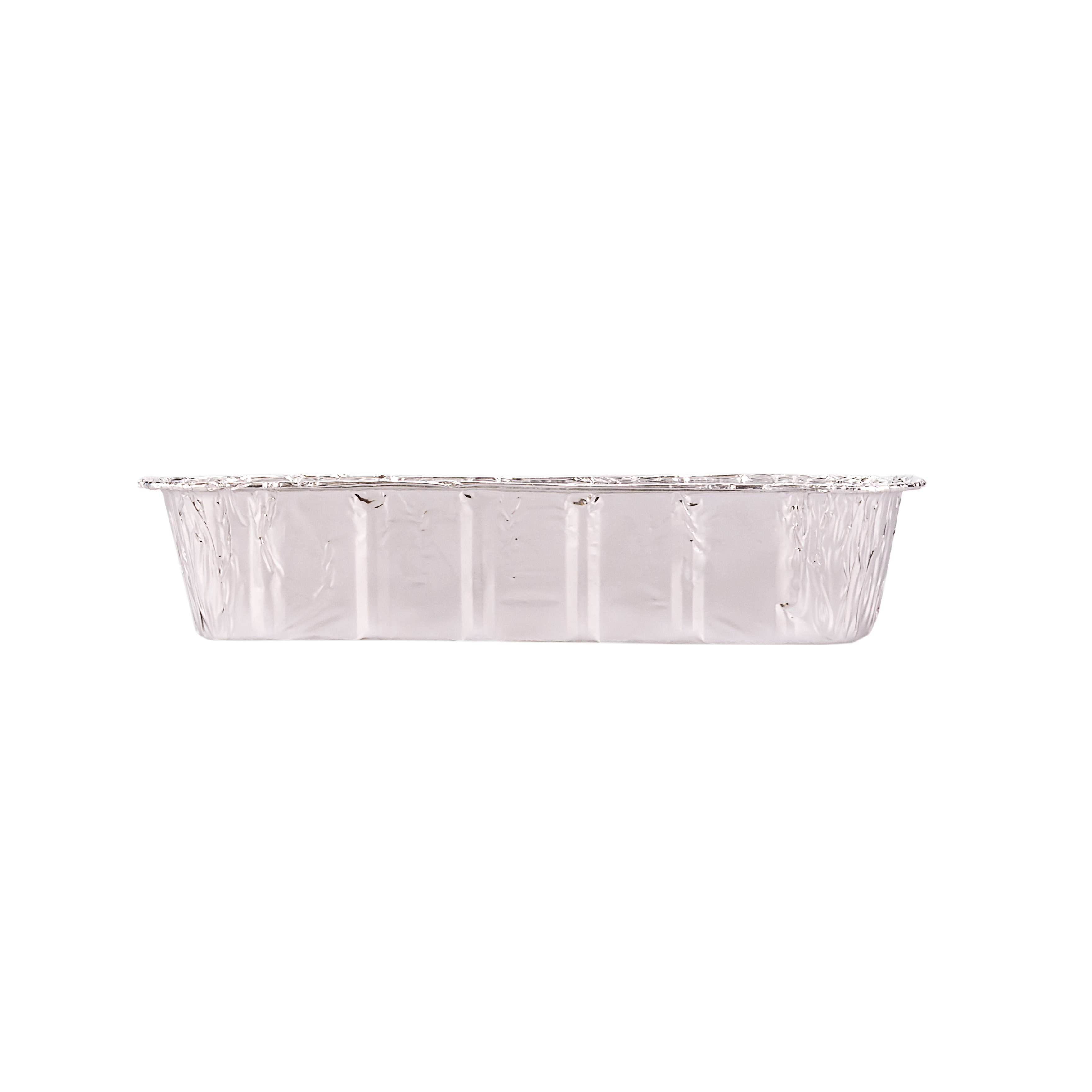 MOLDE BUDIN ALUMINIO DESCARTABLE MINI (RAL9) (5*11*3.5CM) *25UNID