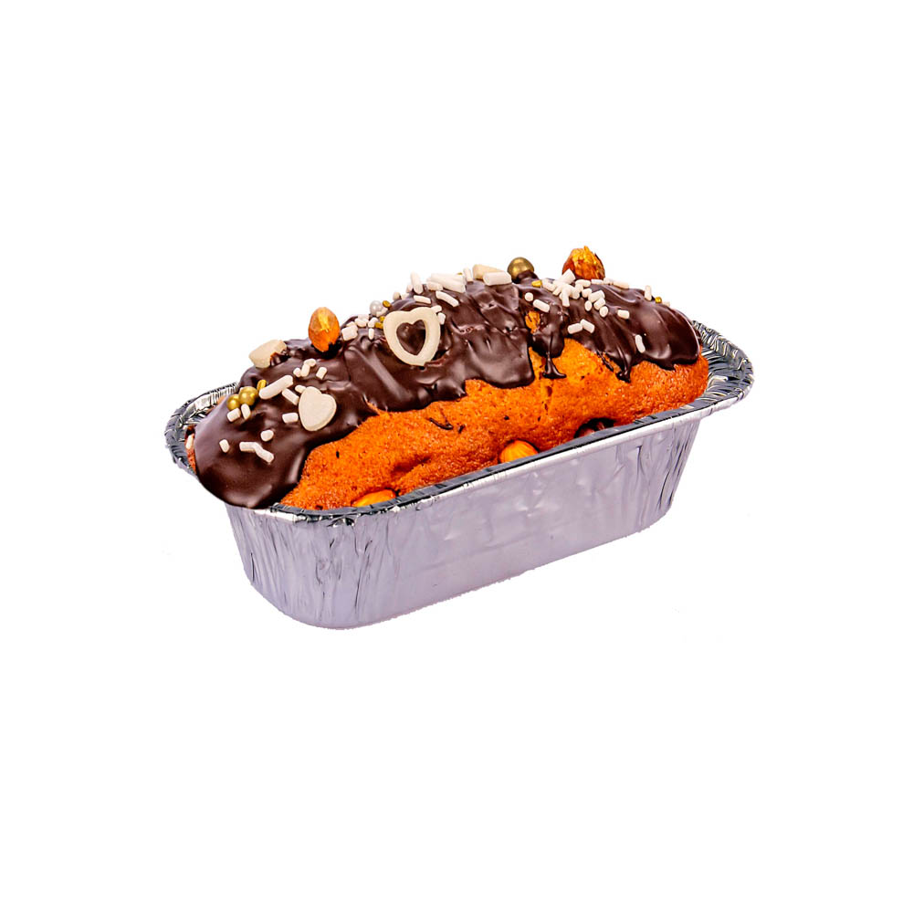 MOLDE BUDIN ALUMINIO DESCARTABLE MINI (RAL9) (5*11*3.5CM) *25UNID