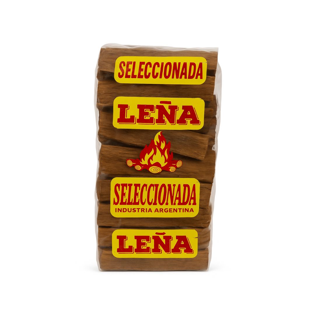 BOLSAS LEÑA.POLIETILENO 10KG (40*70CM) LIVIANA MELLI *100UNID