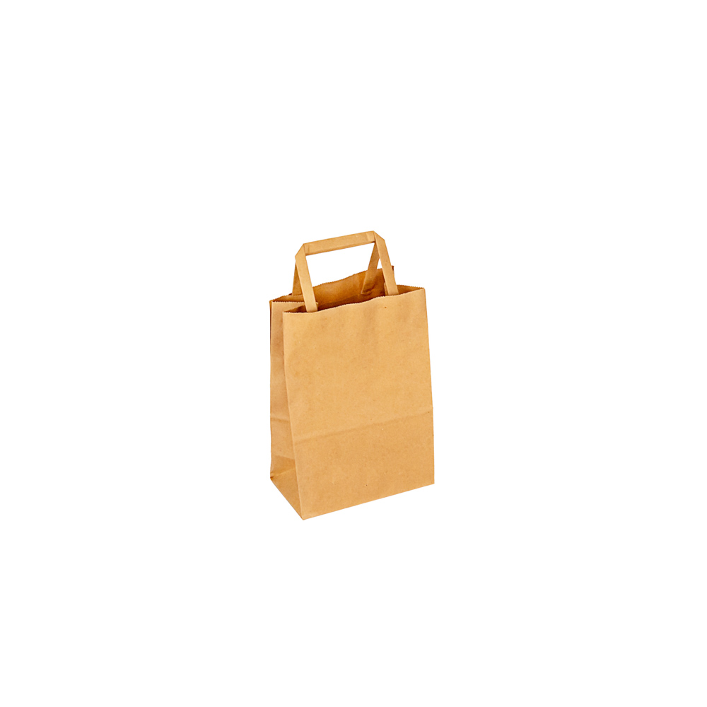 BOLSA BOUTIQUE PAPEL KRAFT 16.5*09.5*21CM *UNID