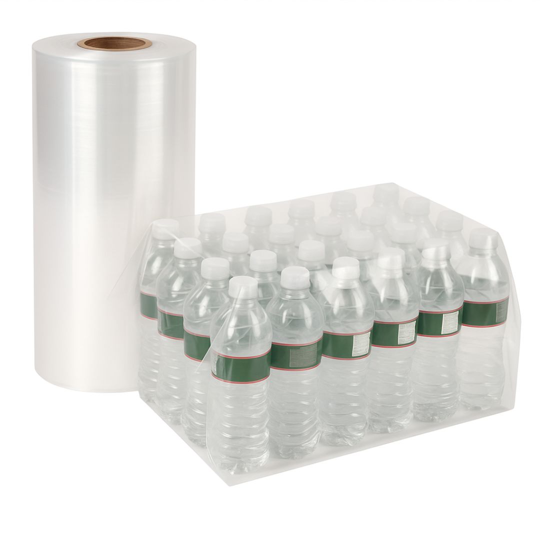 TERMOCONTRAIBLE mE LAMINA CRISTAL (60MIC - 7,5KG) .65CM*200MTS *UNID