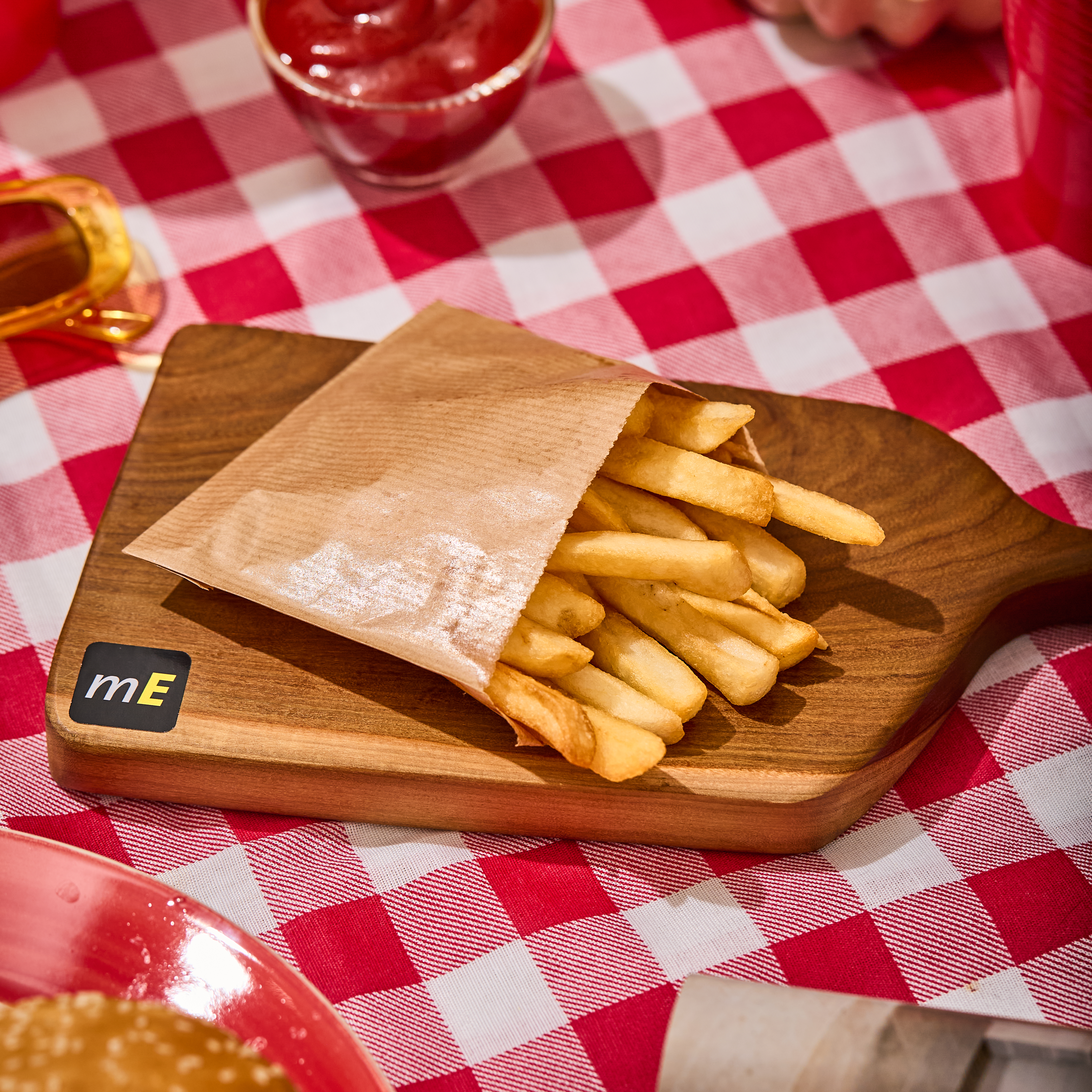 SOBRES PAPAS FRITAS PAPEL KRAFT LISO 11*8CM *100UNID