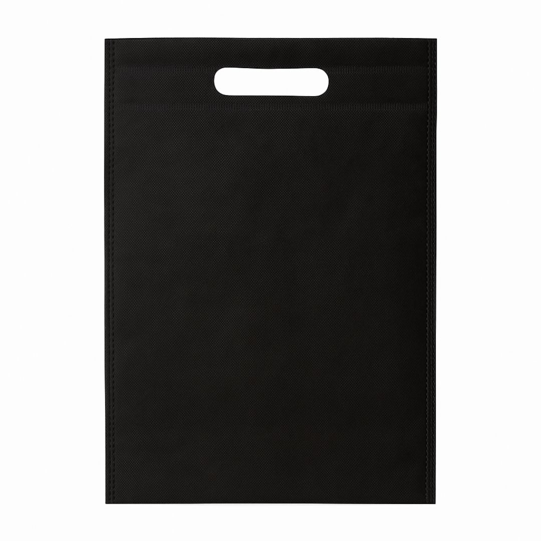 BOLSA FRISELINA RIÑON LISA 30*40CM NEGRA (10K-11) *20UNID