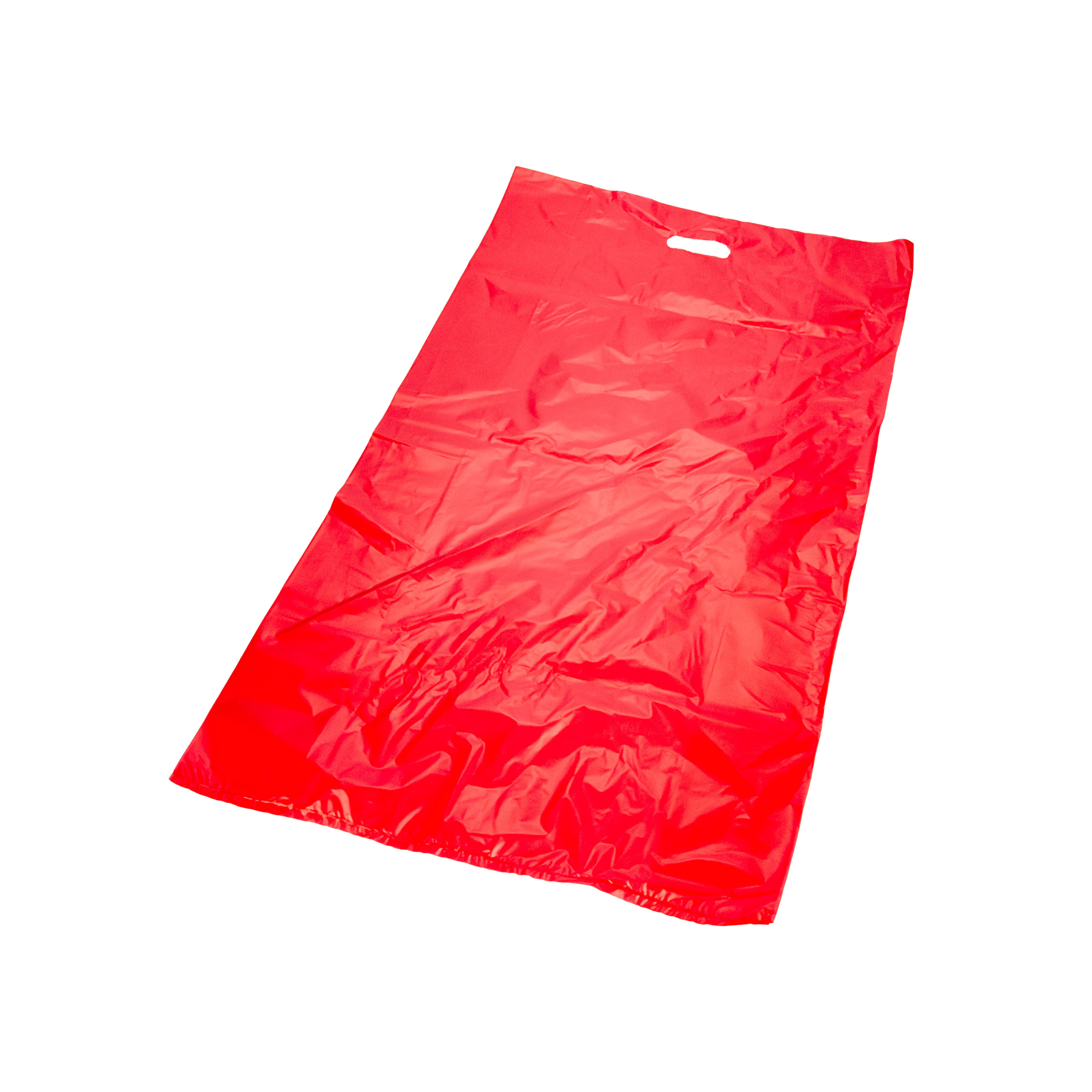 BOLSAS RIÑON LISAS TERLIZZI 70*90CM ROJO REFORZADAS (60MIC) PAQ.*25UNID