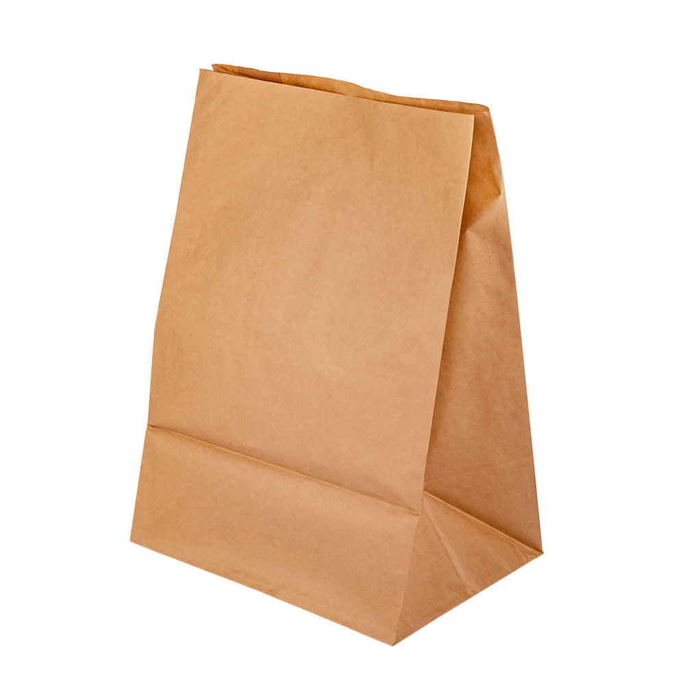 BOLSAS DELIVERY PAPEL KRAFT FONDO CUADRADO Nº7 (26*12.5*37.5CM) (80GRS) *50UNID