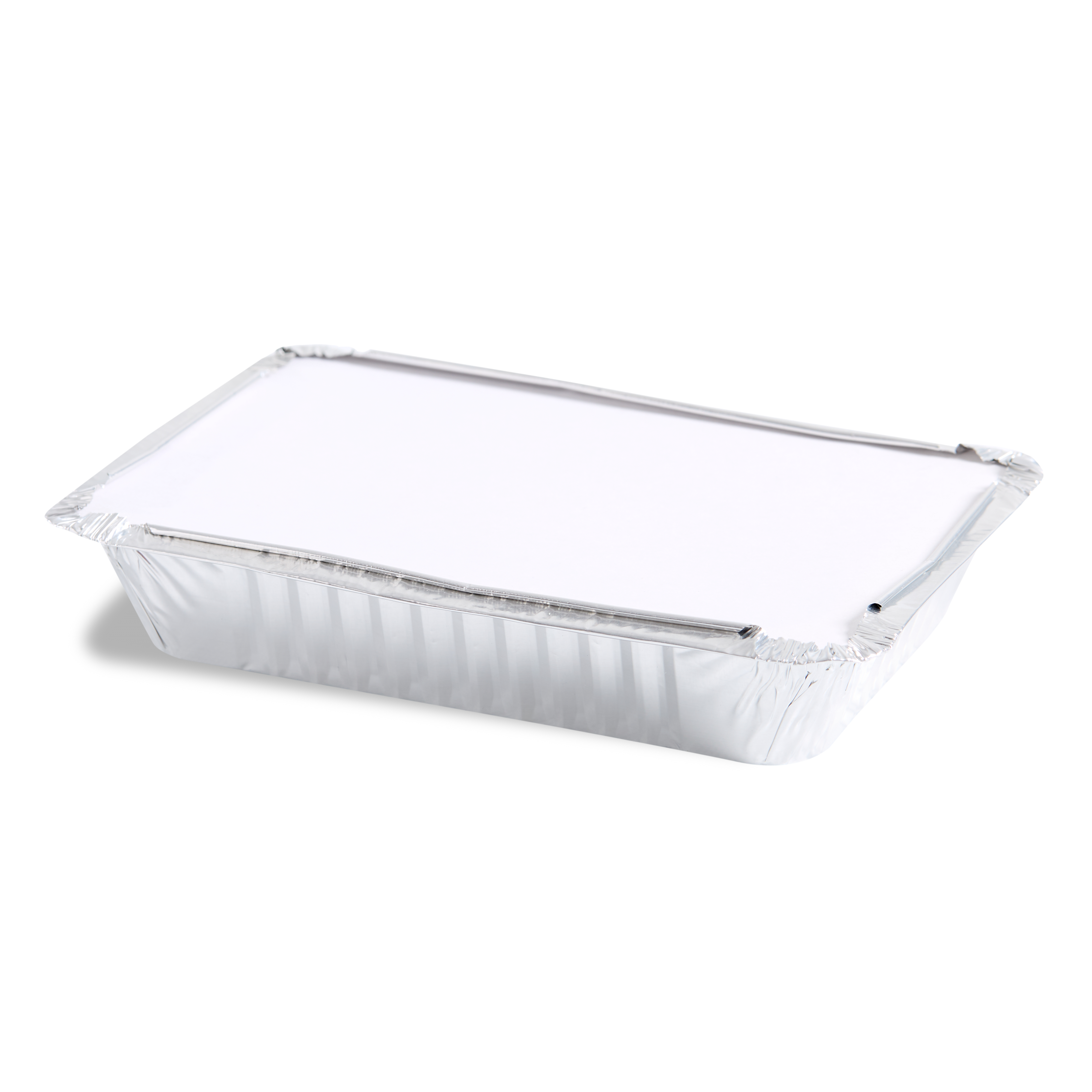 BANDEJA ALUMINIO DARNEL (PACK*10UNID).24OZ C/TAPA (700ML) (13.8*20.6*3.3CM) *PACK