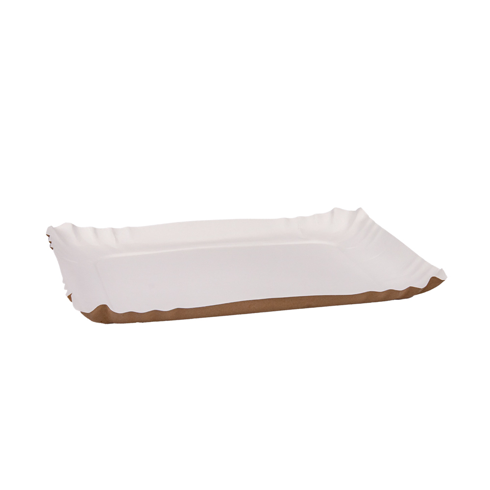 BANDEJA CARTON RECTANGULAR SATINADA Nº6 (23*29CM) *100UNID