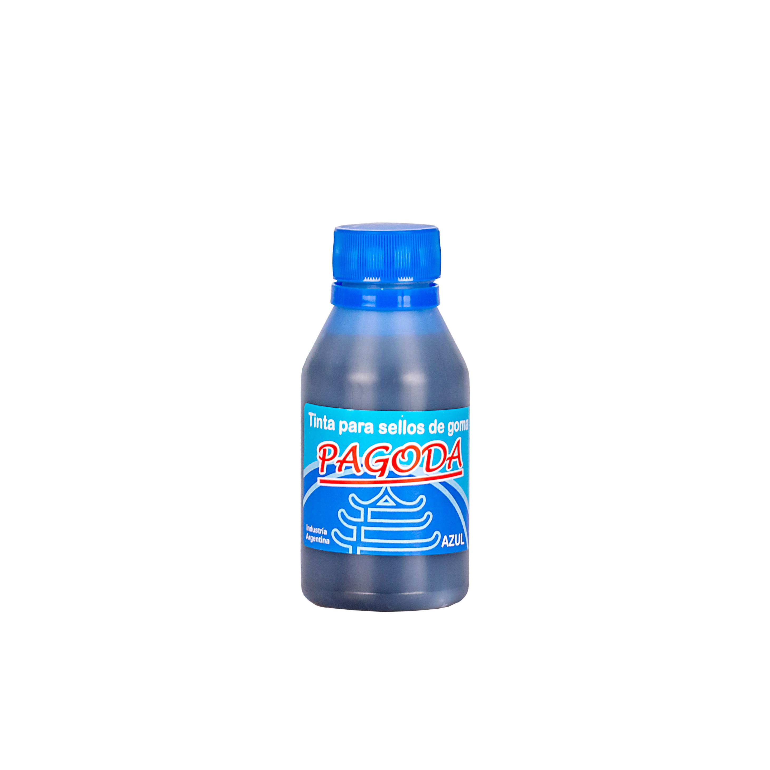 TINTA SELLOS.120CC AZUL PAGODA *UNID