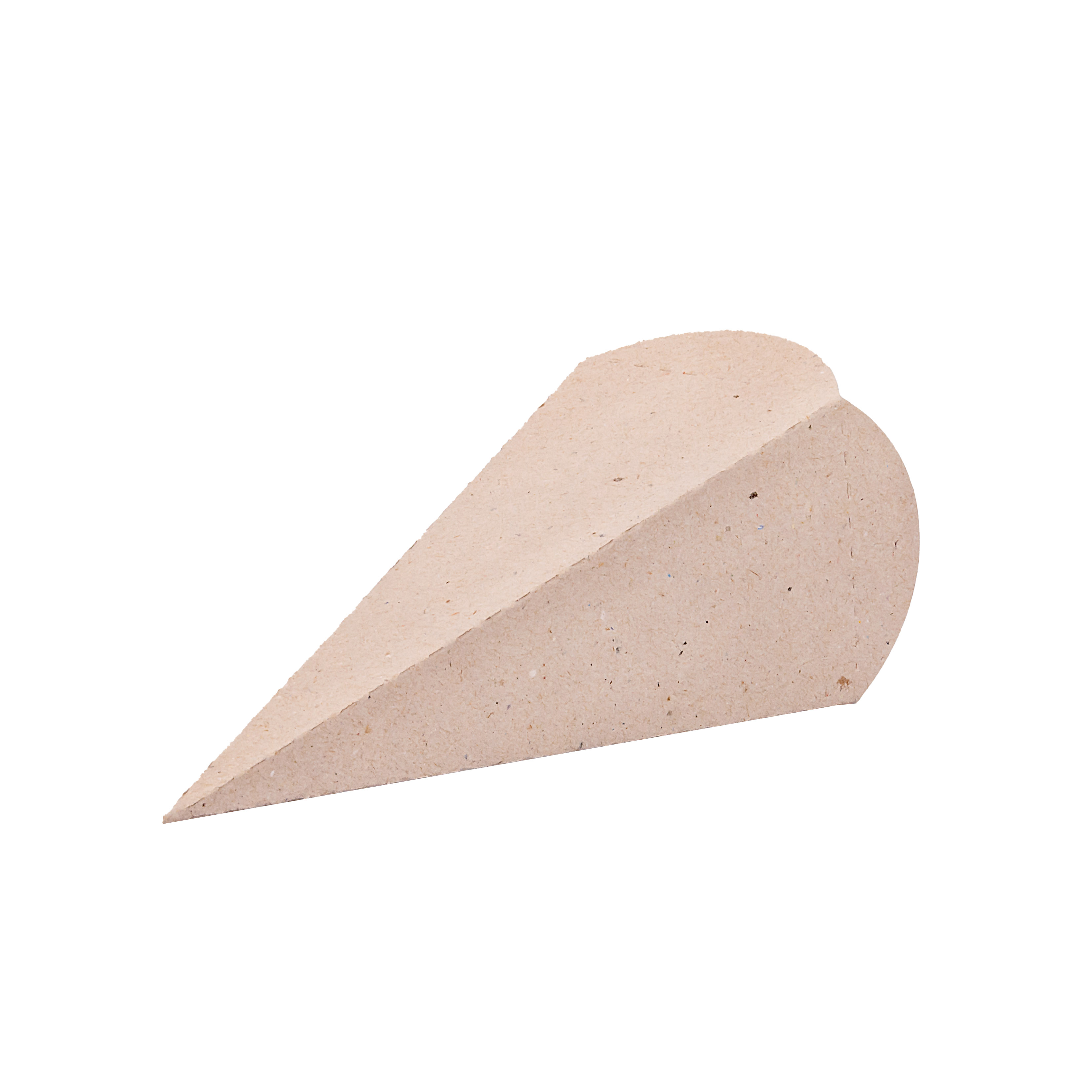 CONO PAPAS FRITAS CARTON GRIS PESADO (19CM) *500UNID