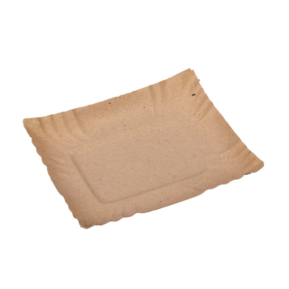 BANDEJA CARTON RECTANGULAR DPM GRIS Nº2 (14*18CM) *100UNID