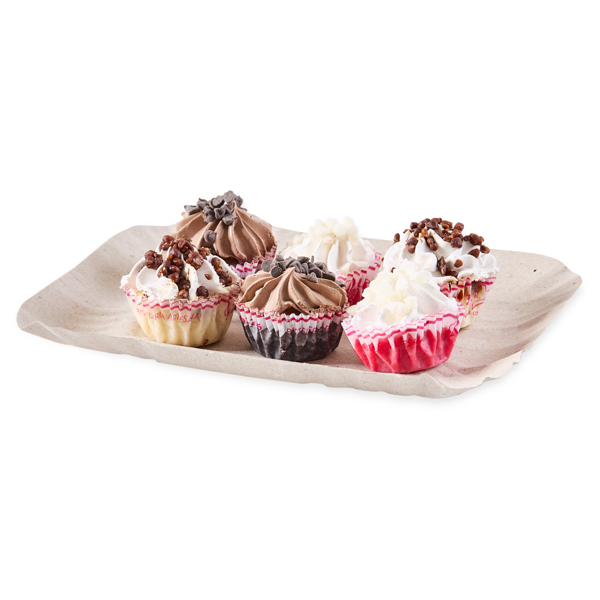 BANDEJA CARTON RECTANGULAR DPM GRIS Nº2 (14*18CM) *100UNID
