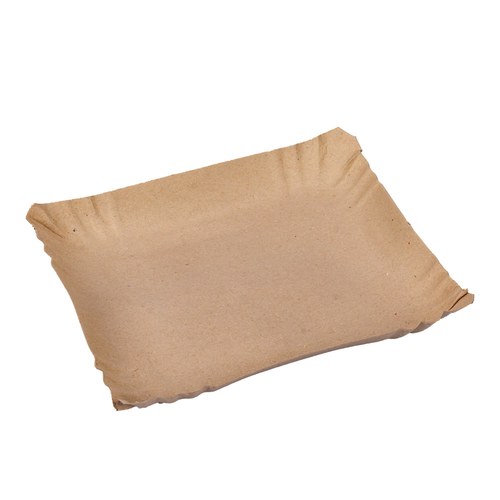 BANDEJA CARTON RECTANGULAR DPM GRIS Nº4 (19*23.6CM) *100UNID