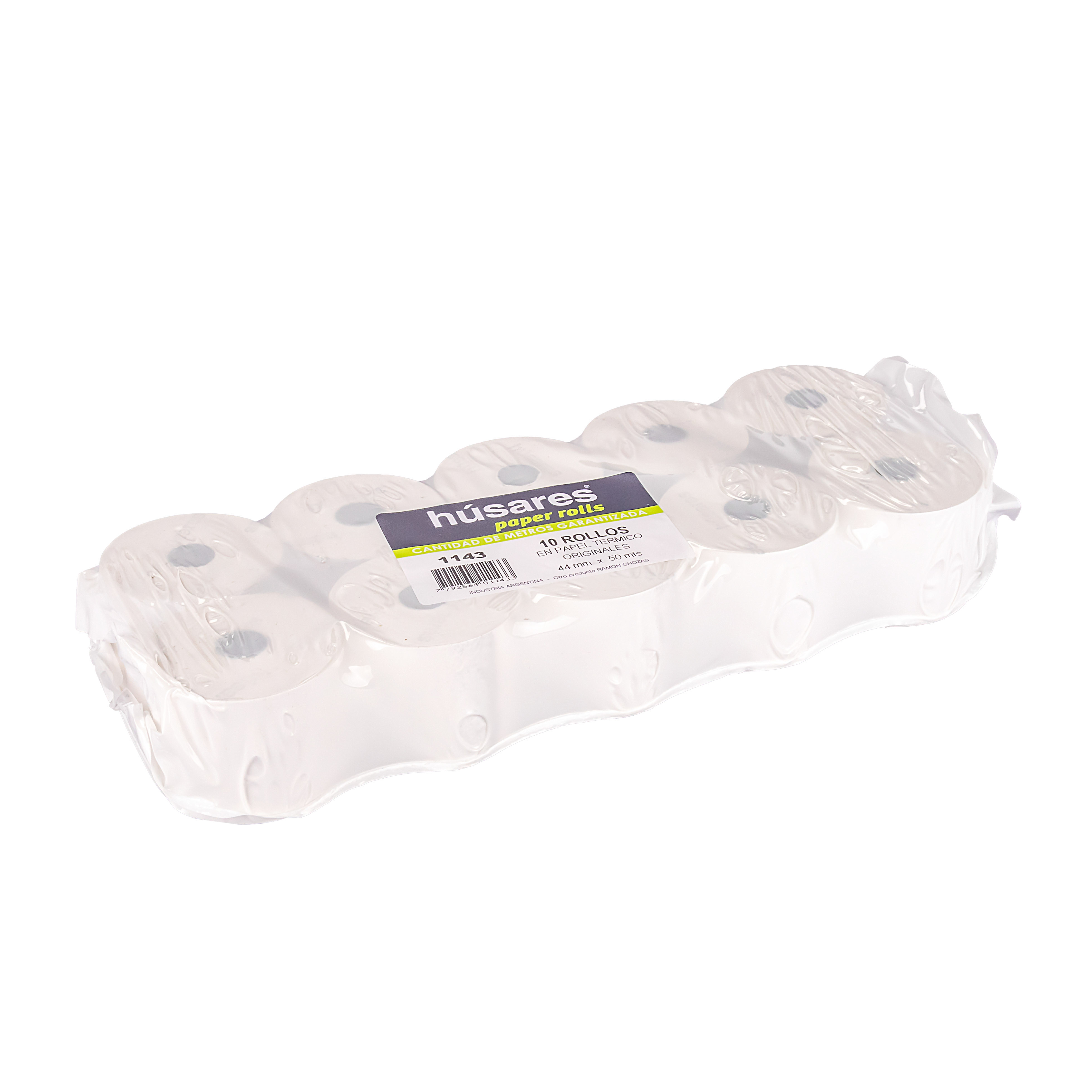 ROLLO MAQUINA TERMICO HUSARES 44MM*50MTS (1143) *10UNID