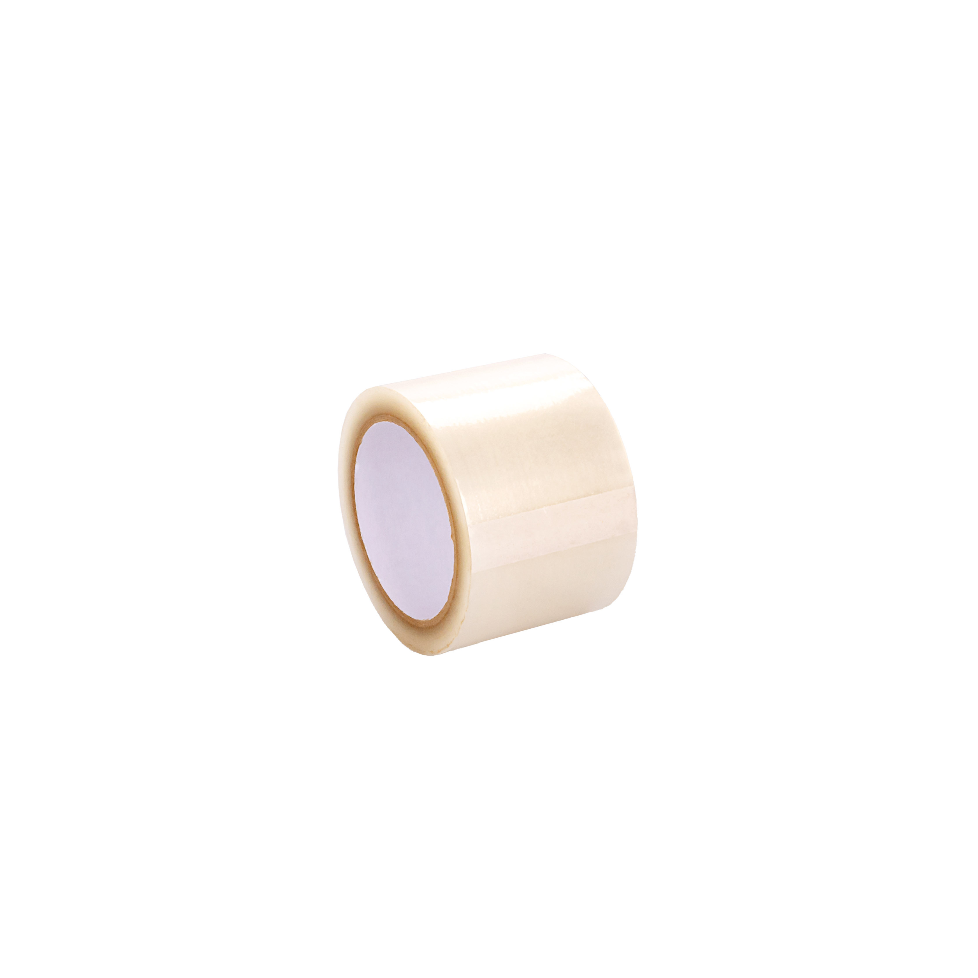 CINTA POLIPROPILENO TRANSPARENTE 72MM*80MTS CONO BLANCO *UNID