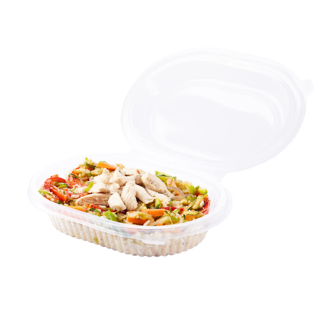 BANDEJA ESTUCHE PP BANDEX 145 OVAL (106145PP) (16*23*6CM) *50UNID