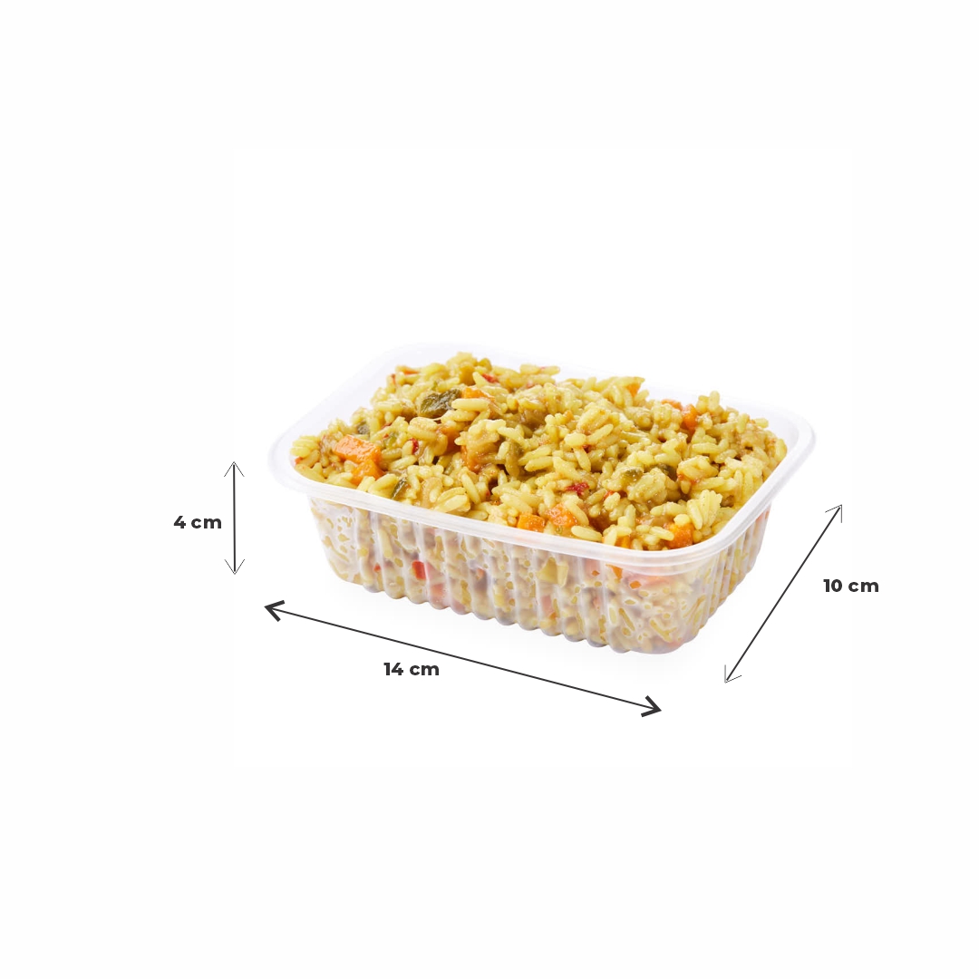 BANDEJA MICRO WORK PP BL Nº102 (10*14*4CM) *100UNID