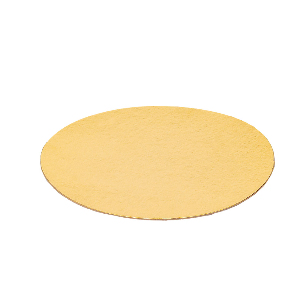 DISCOS DE CARTON DORADOS.12CM *100UNID