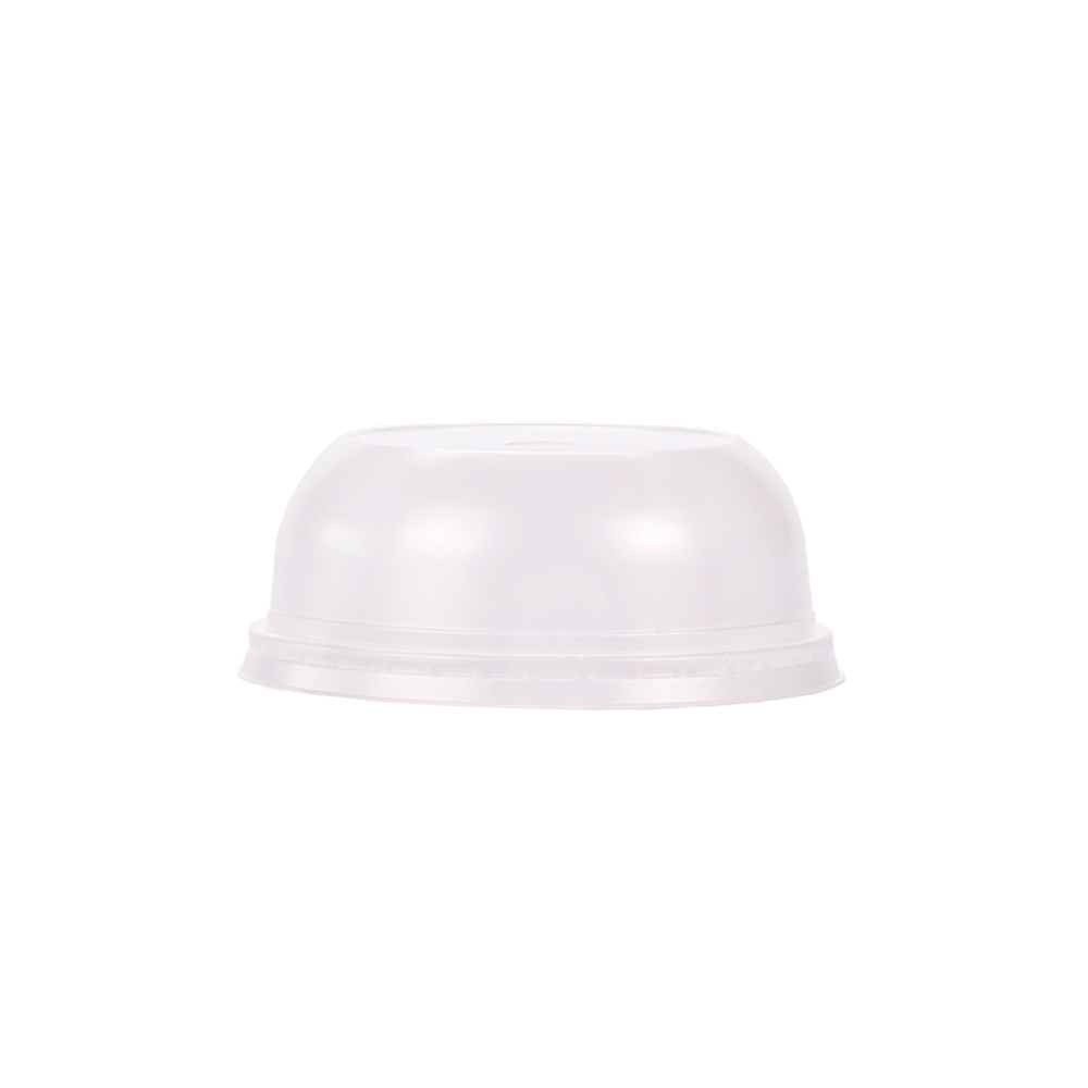 TAPA VASO PLASTICO FRAPPE (DOMO SORBETE PARA VASO MILANO Y TOLEDO) *40UNID