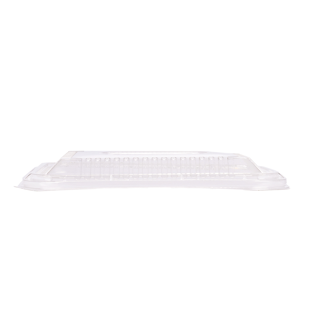 TAPA BANDEJA PET COTNYL CRISTAL Nº105 RECT.(TT125R) *50UNID