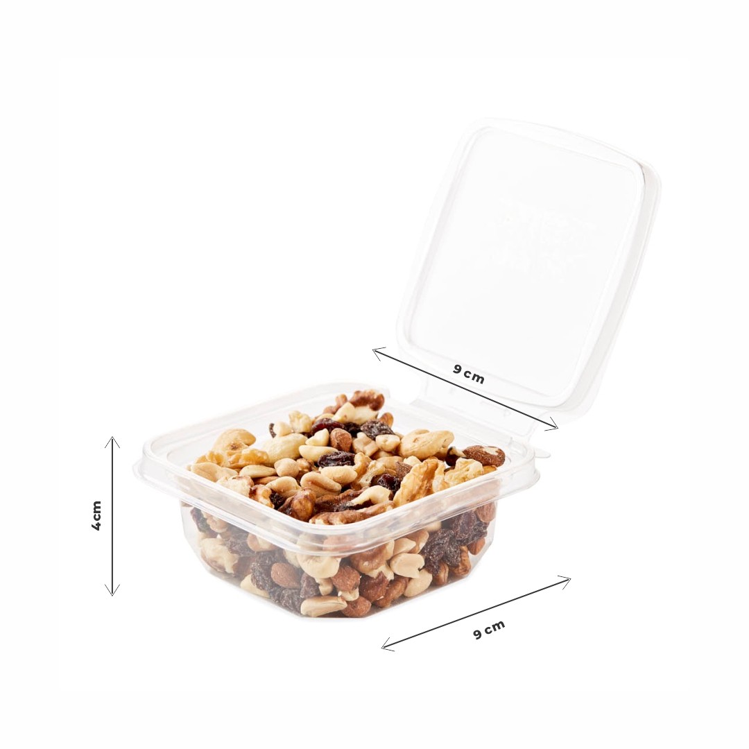POTE LOCKFOOD PET CUADRADO (230CC) (LK230) *50UNID
