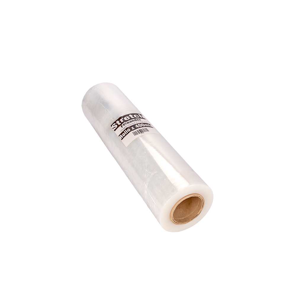 FILM STRETCH MULTI CRISTAL SIN MANGO (50CM - 4KG - CONO FINO) ROLLO *400MTS