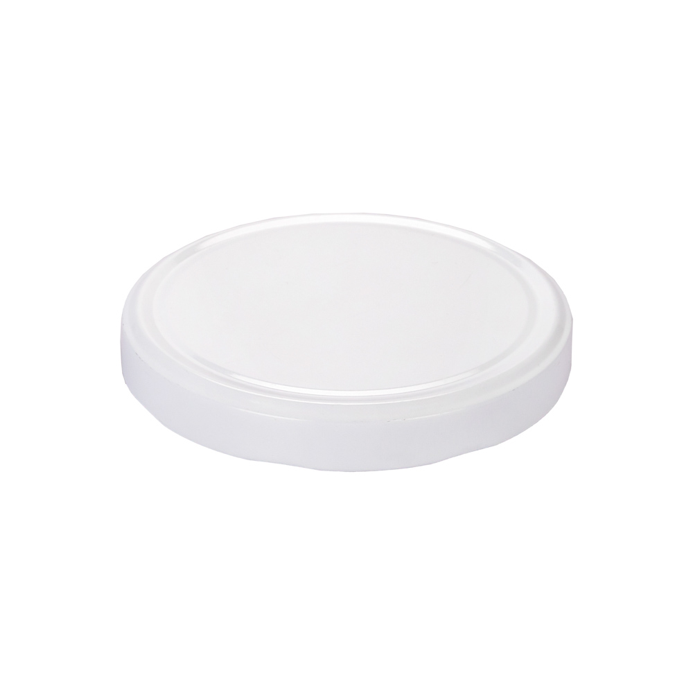 TAPA FRASCO VIDRIO.110MM AXIAL BLANCA (METAL) PACK *4UNID