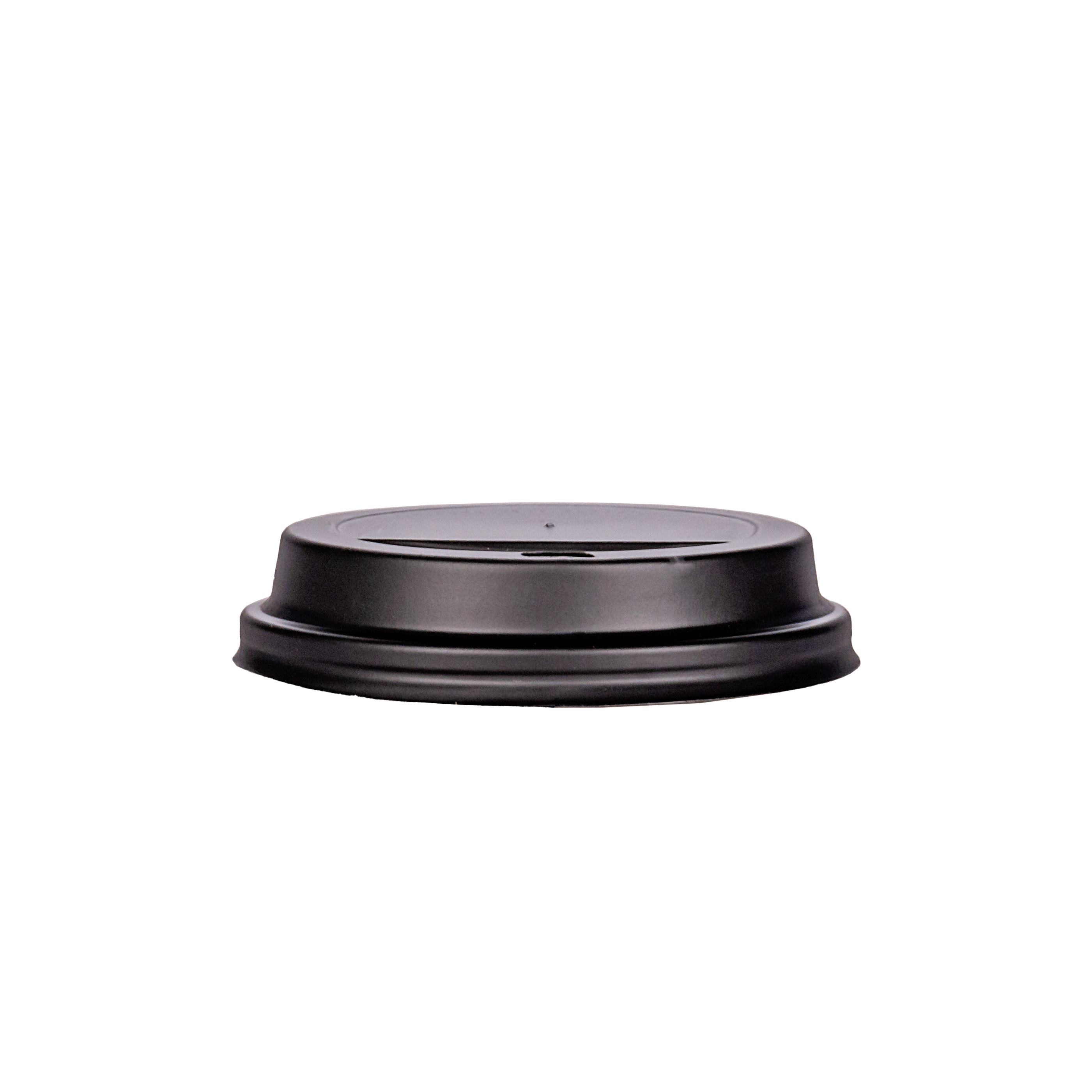TAPA VASOS POLIPAPEL ENPOLEX.14OZ CON PICO NEGRA PARA DOBLE PARED *100UNID