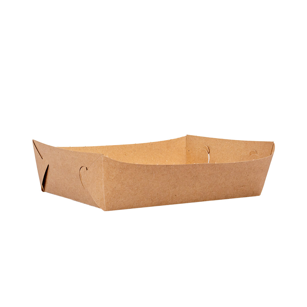 CUBETAS ÑOQUERAS CARTON KRAFT Nº2 BIOHZ (13*16*5CM) *100UNID