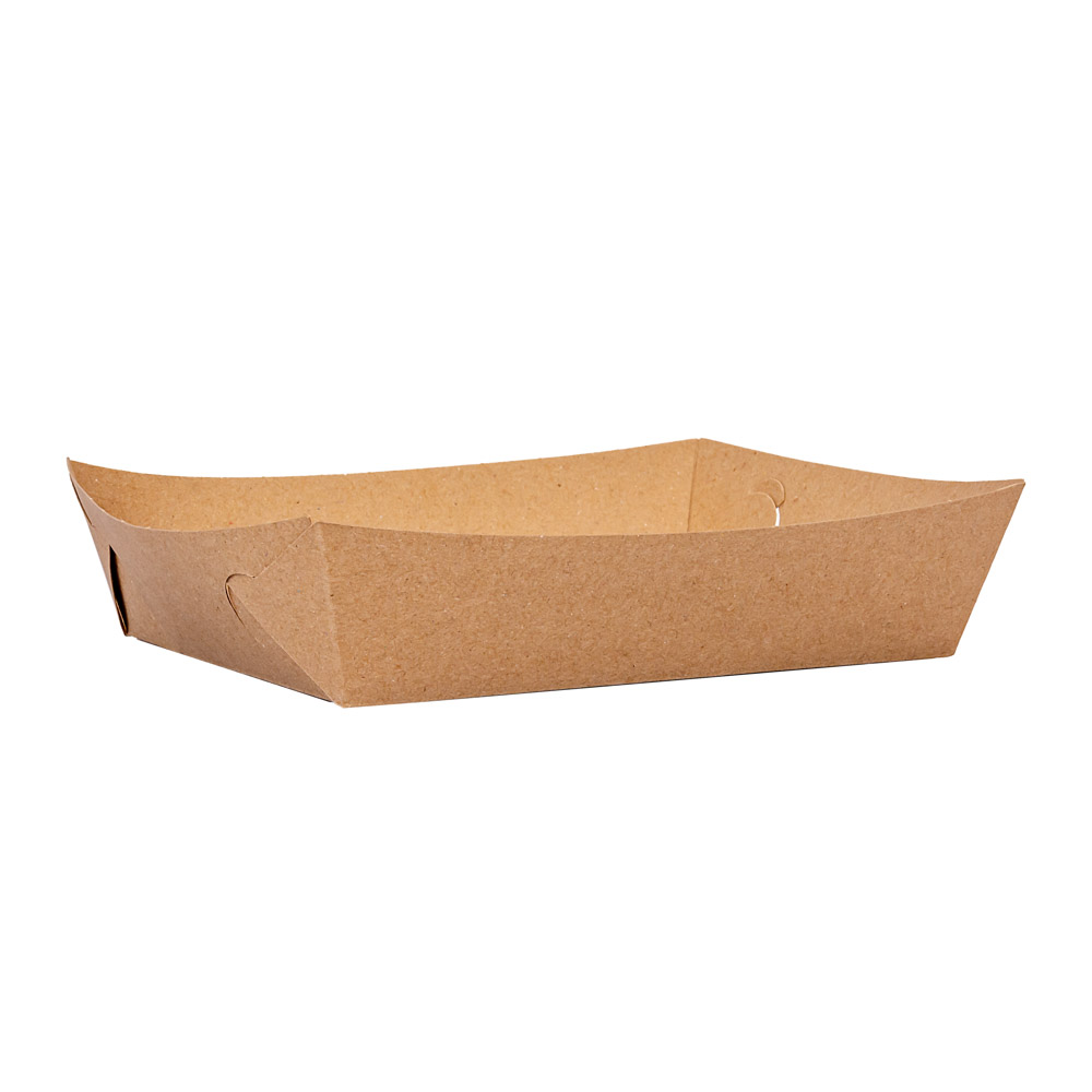 CUBETAS ÑOQUERAS CARTON KRAFT Nº3 BIOHZ (14*18*5CM) *100UNID