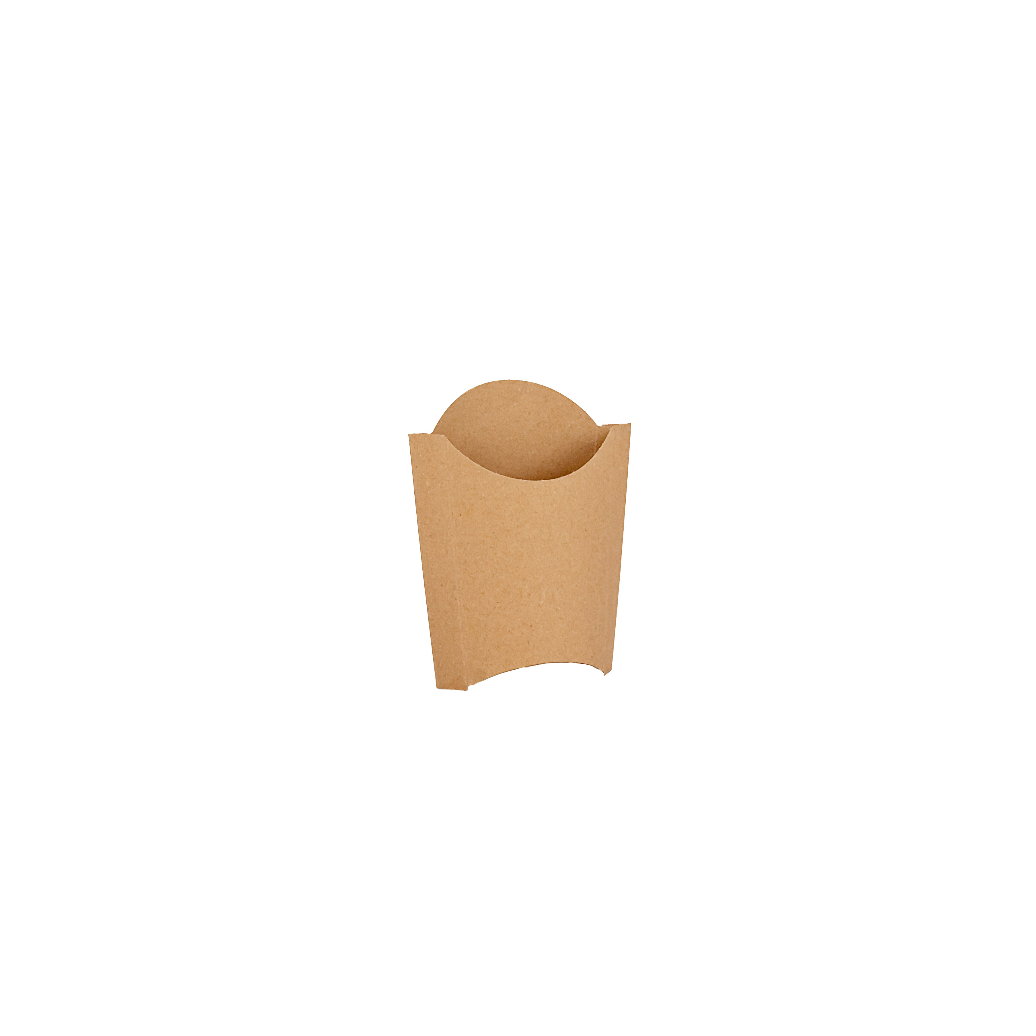 CAJA DELIVERY BIOHZ PAPAS FRITAS SOBRE MARRON.GRANDE (15.5*9.5*5.5CM) *450UNID