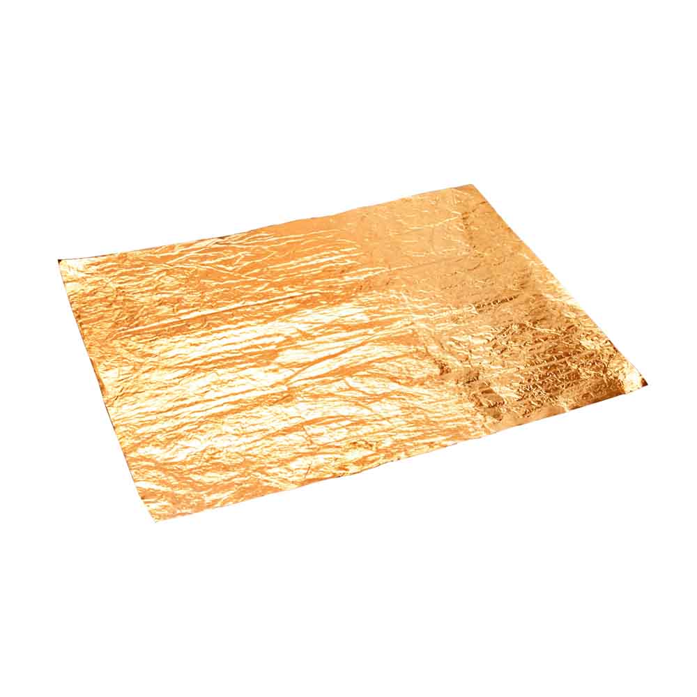 PAPEL FAST FOOD ALUMINIO PANALTERMICO 30*40CM DORADO (160 HOJAS) *KG