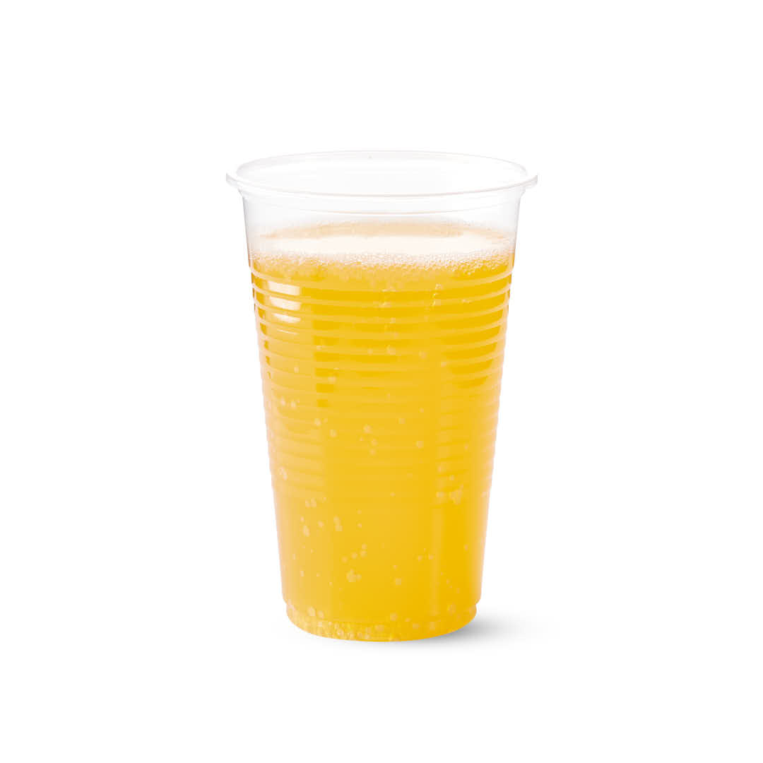 VASOS PLASTICOS TRASLUCIDOS 330CC WORK *100UNID
