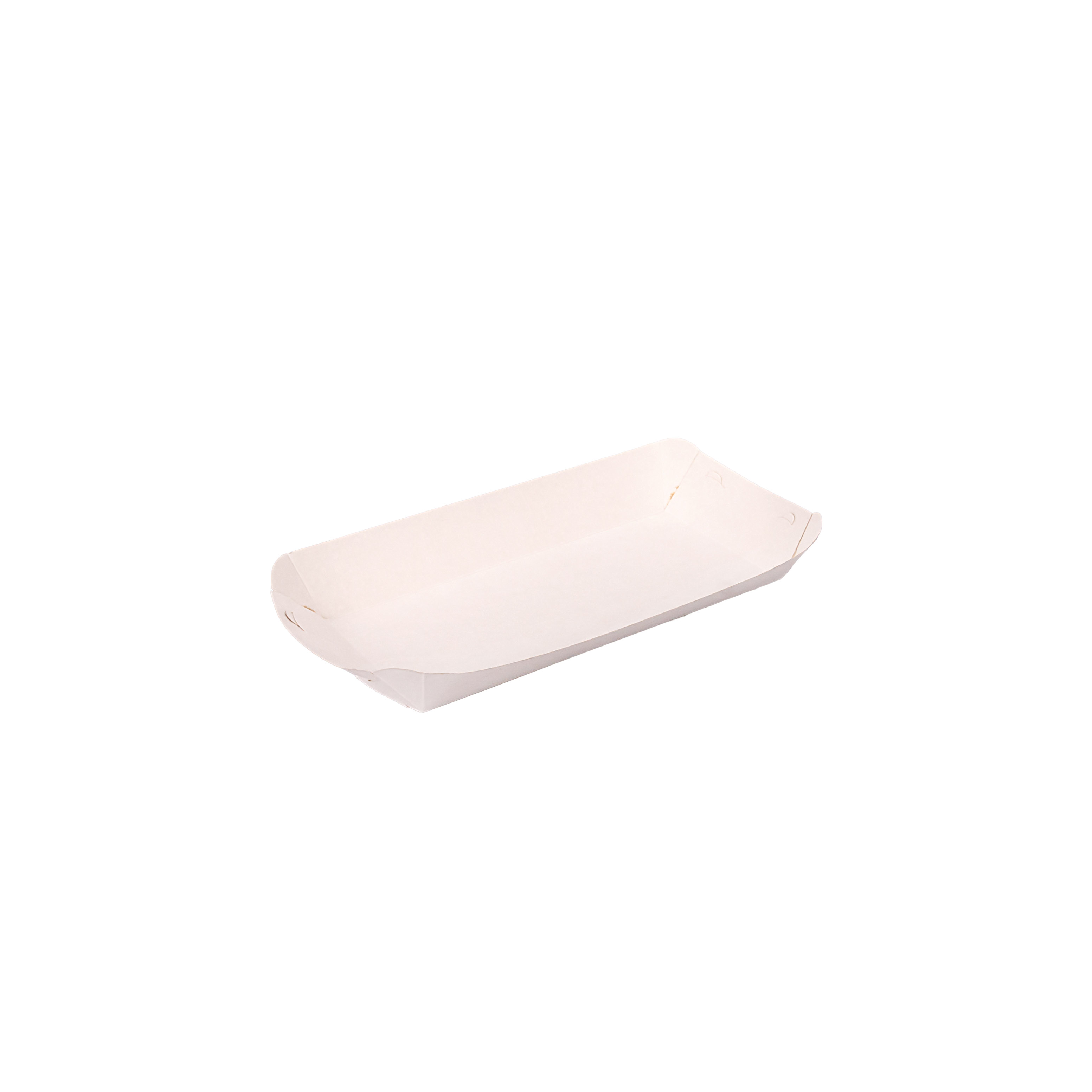 CUBETA SANDWICHERA CARTULINA BLANCA (22*10*4CM) mE *100UNID