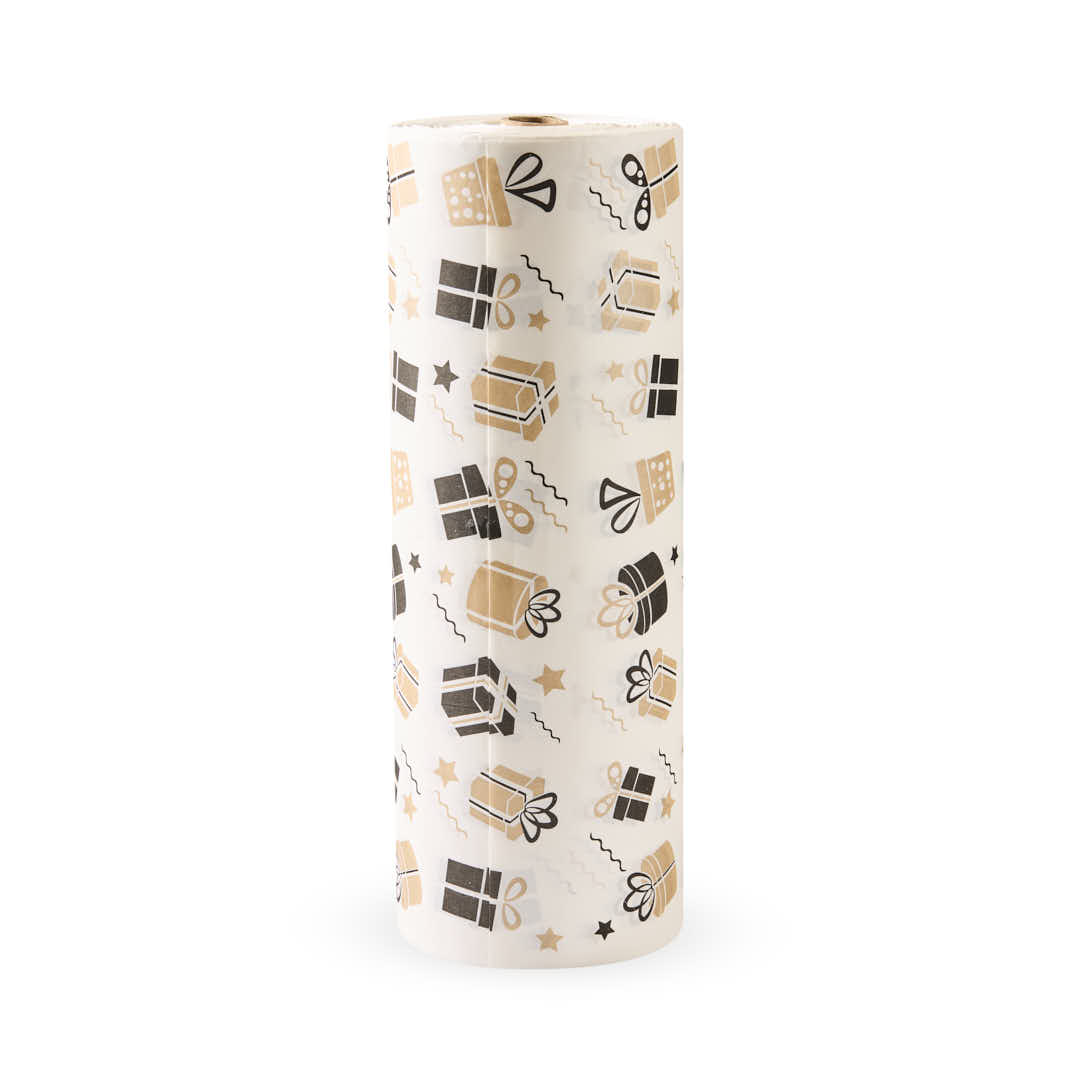 PAPEL FANTASIA mE 40CM REGALO (SUPER BLANCO - 40GRS - 280MTS) BOBINA *4,5KG
