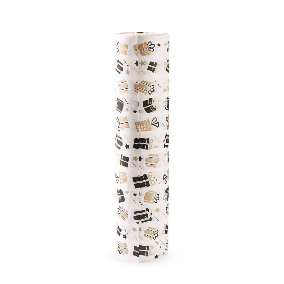 PAPEL FANTASIA mE 60CM REGALO (SUPER BLANCO - 40GRS - 280MTS) BOBINA *6,75KG