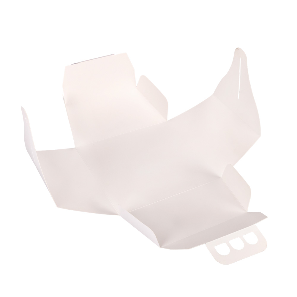 ESTUCHE TORTA CARTULINA BLANCA (23*23*12CM) mE *10UNID