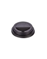 TAPA VASOS POLIPAPEL ENPOLEX.12OZ CON PICO NEGRA P/DOBLE Y SIMPLE PARED *100UNID