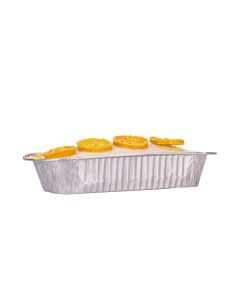MOLDE BUDIN ALUMINIO.DESCARTABLE.GRANDE (RAL4) (10*27*6CM) *25UNID