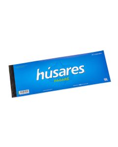 TALONARIO HUSARES PAGARE 30*11CM ORIGINAL (1900) *40HJS