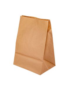 BOLSAS DELIVERY PAPEL KRAFT FONDO CUADRADO Nº7 (26*12.5*37.5CM) (80GRS) *50UNID