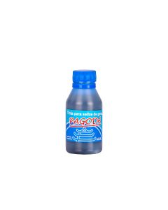 TINTA SELLOS.120CC AZUL PAGODA *UNID