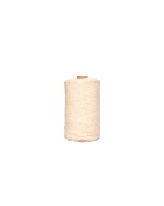 HILO ALGODON BLANCO PIZZERO 3 HEBRAS (500GRS) *BOBINA