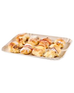 BANDEJA CARTON RECTANGULAR GRIS Nº7 (26*33CM) *100UNID