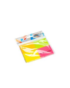 NOTAS ADHESIVAS EZCO NEON SURTIDO 38*50MM (E-701) *4*50HOJAS