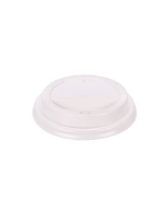 TAPA VASOS POLIPAPEL ENPOLEX.14OZ CON PICO BLANCA PARA DOBLE PARED (TD16B) *100UNID