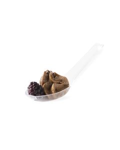 CUCHARA PETITE DEGUSTACION PLASTICA CRISTAL BLISTER *24UNID.