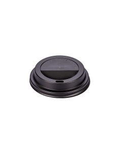 TAPA VASOS POLIPAPEL ENPOLEX.12OZ CON PICO NEGRA P/DOBLE Y SIMPLE PARED *100UNID